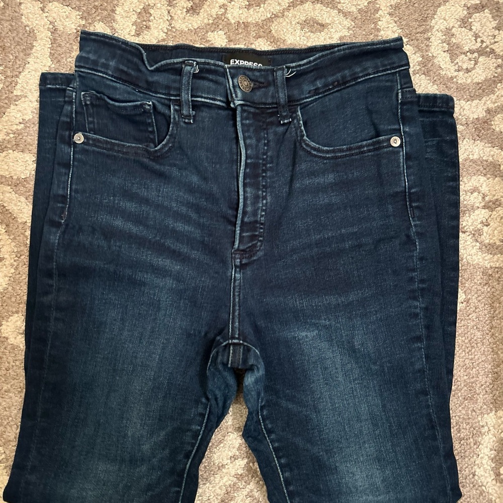 Express Skinny High Rise Jeans - Picture 2 of 5